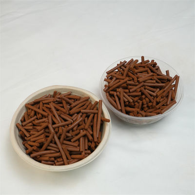 Bulk Density 1.0-1.2 G/cm3 Iron Oxide Desulfurizer with Crushing Strength ≥70N/cm and Particle Size 50-200 Microns for Gas Purification