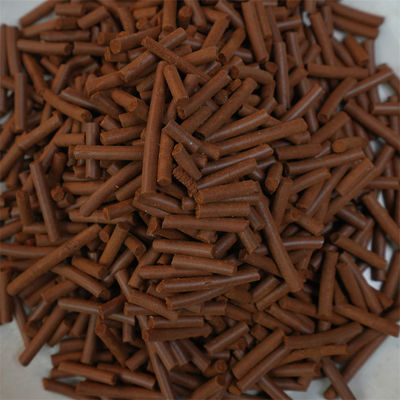 Iron Oxide Desulfurizer with ≥85% Iron Oxide Content and (3~5)x(5~20)mm Size for Gas Purification as Brown Spherical Particles